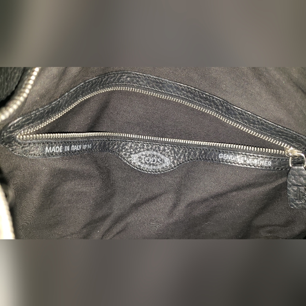 Tod's Black Leather Purse - Picture 4 of 5
